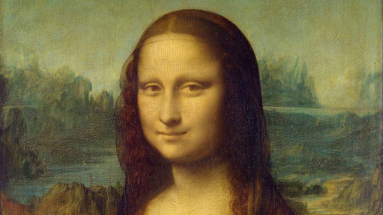 Mona Lisa. puzzle online din fotografie