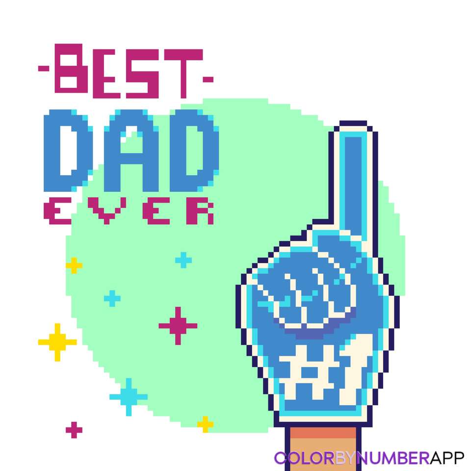 Best Dad Ever puzzle online from photo