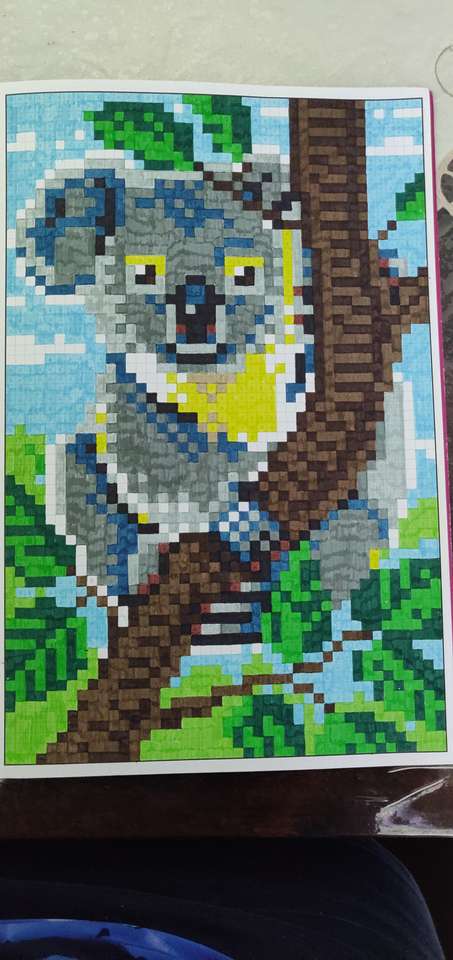 Urso coala puzzle online a partir de fotografia