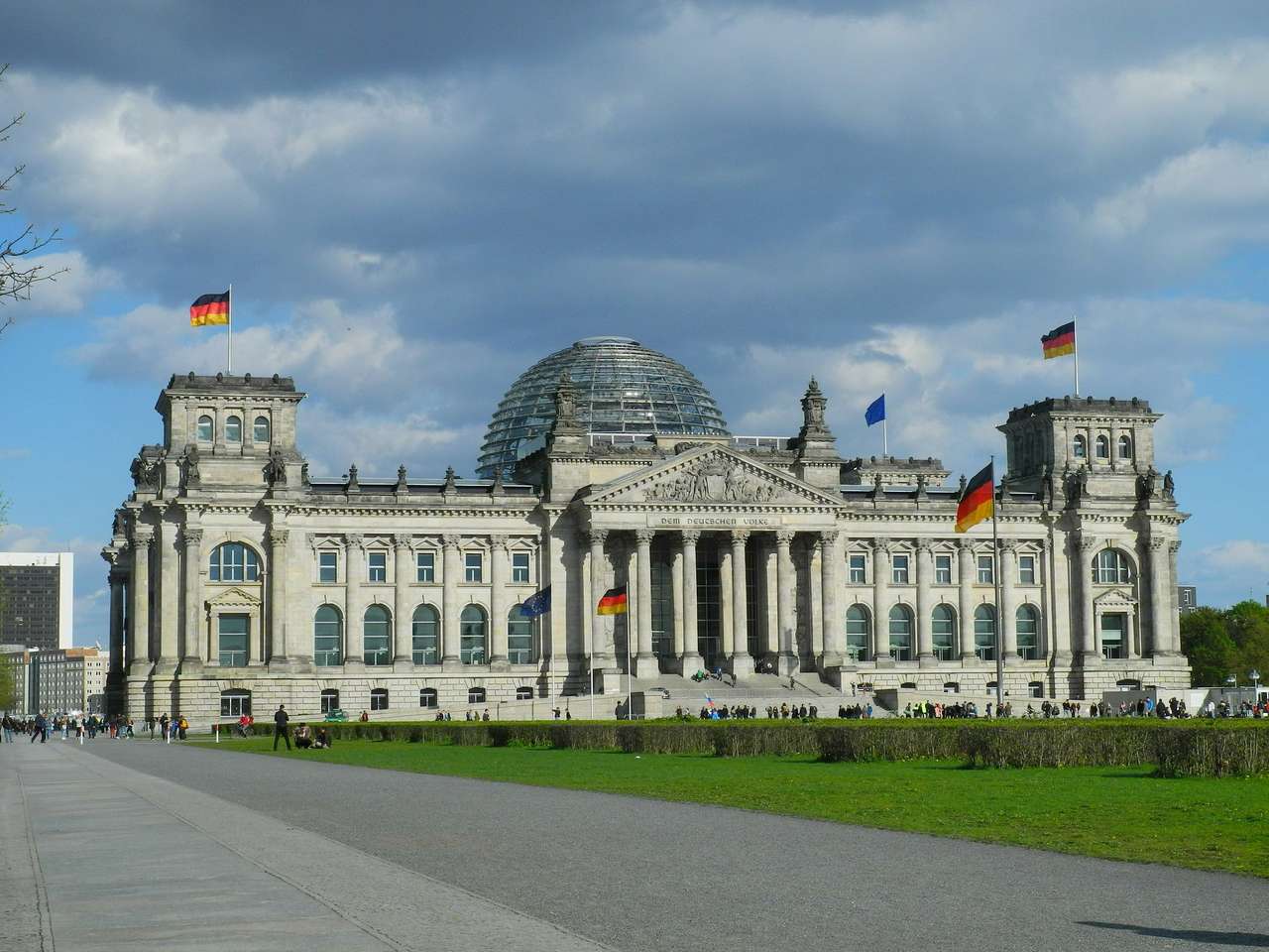 Reichstag pussel online från foto
