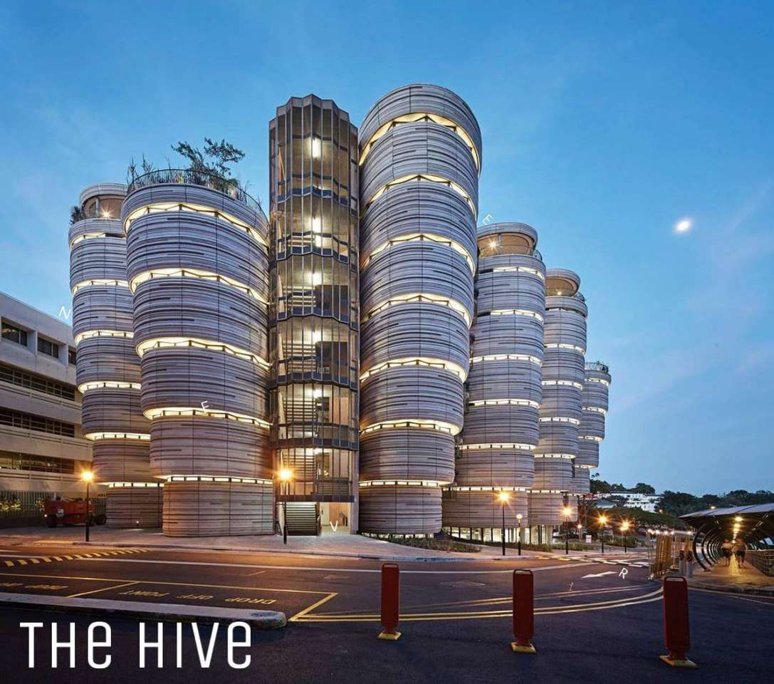 NTU THE HIVE puzzle online from photo