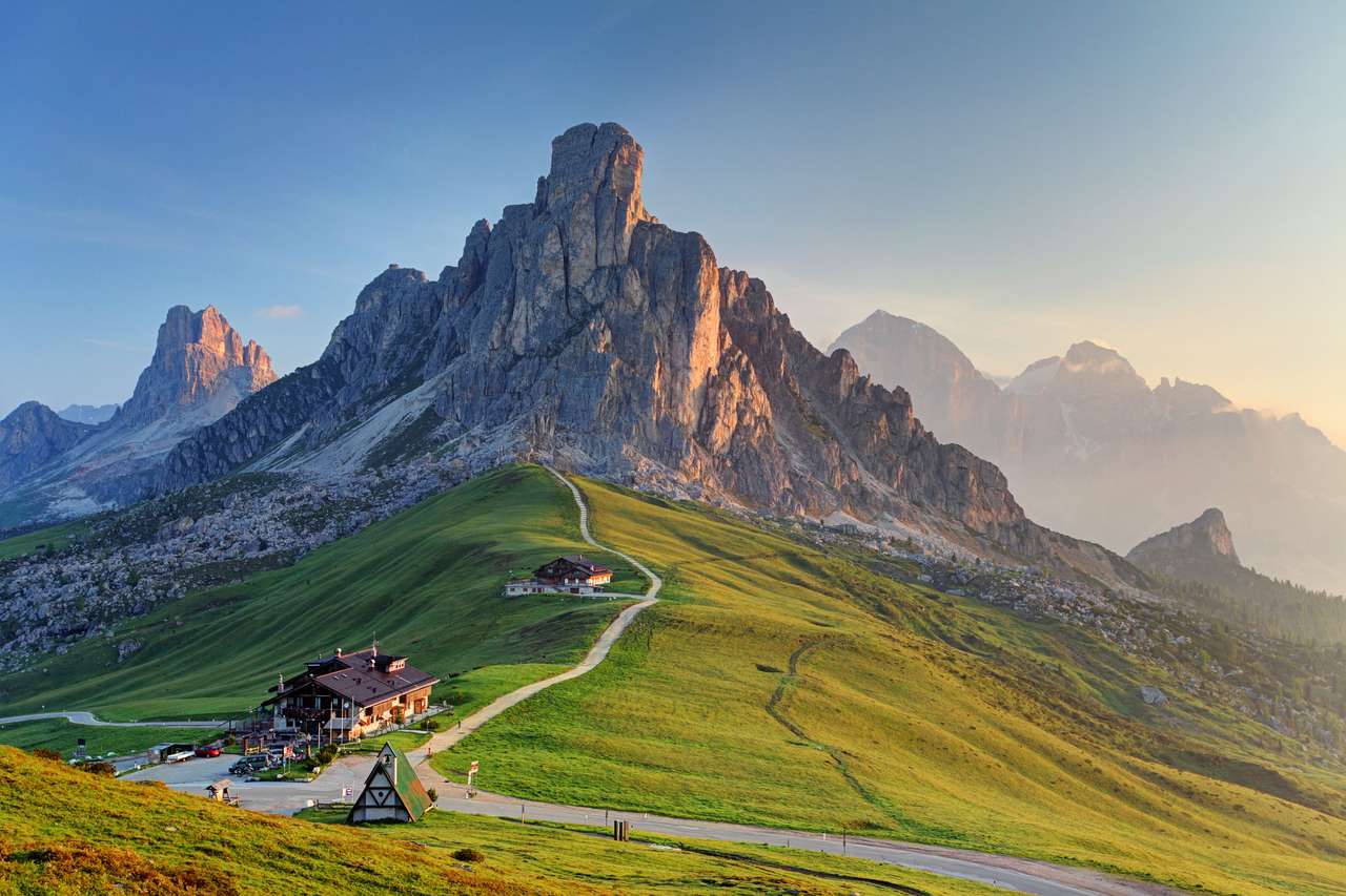Passo Giau puzzle online from photo