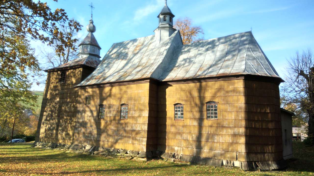 Igreja no coelho polonês puzzle online a partir de fotografia
