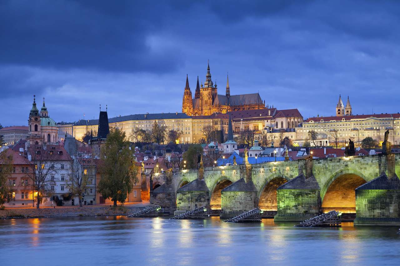 Прага, столица на Чехия онлайн пъзел от снимка