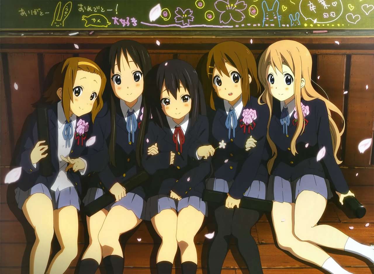 K-on puzzle puzzle online from photo