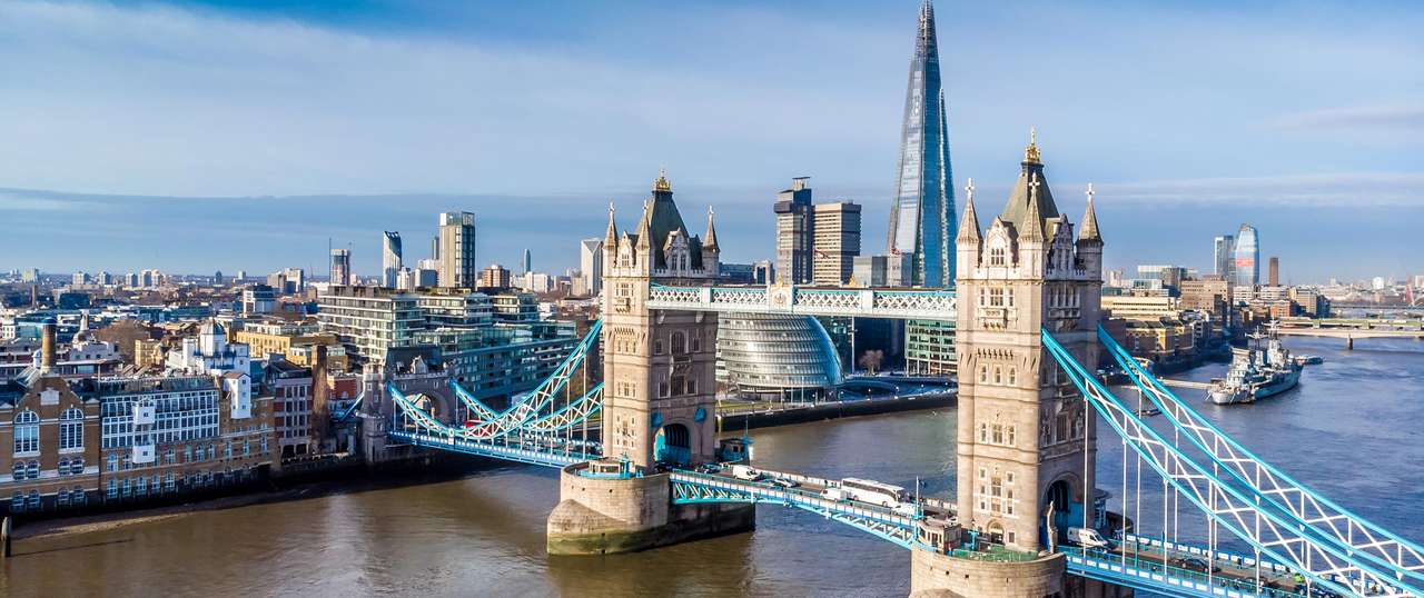 Λονδίνο - Πύργος Γέφυρα online παζλ