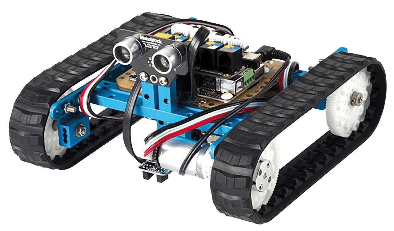 сборка робота-детектора онлайн-пазл