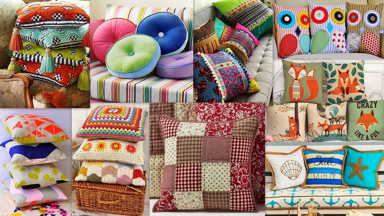 Pillows puzzle online from photo