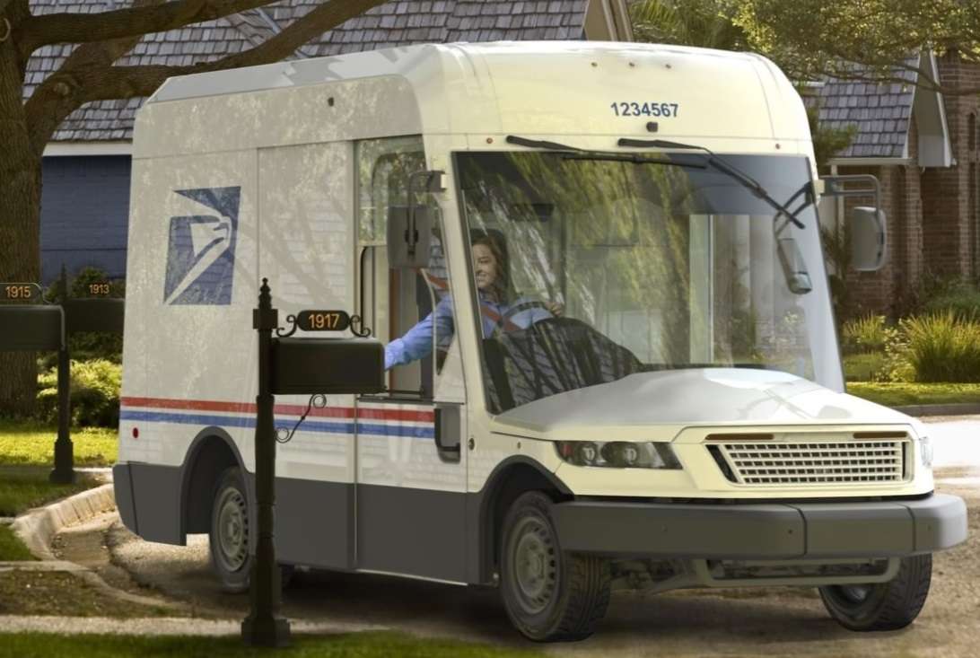 Νέο ταχυδρομικό φορτηγό online παζλ