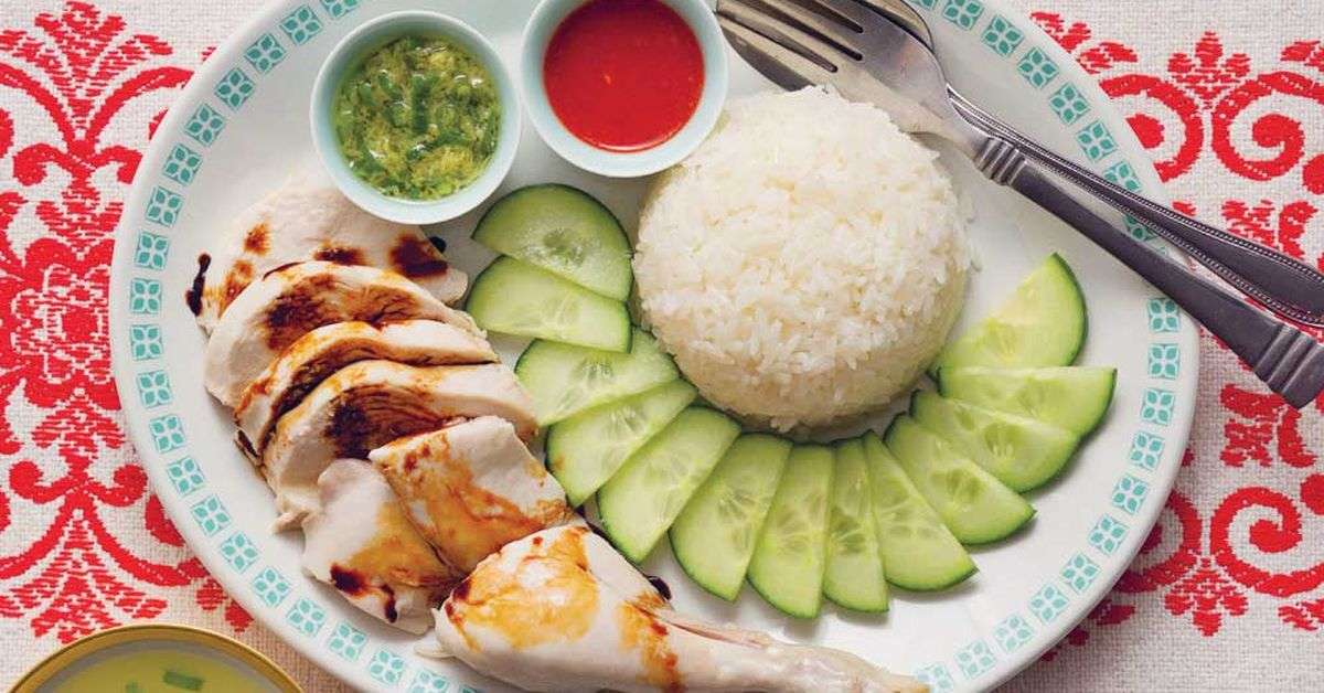 Huhn mit Reis Online-Puzzle