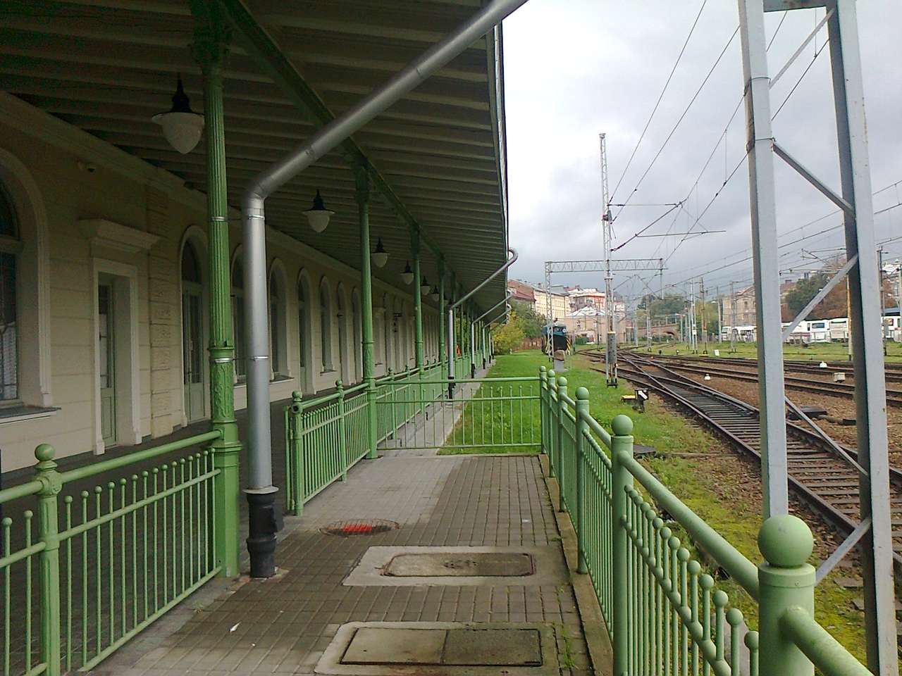 PKP Σιδηροδρομικός σταθμός Przemyśl online παζλ