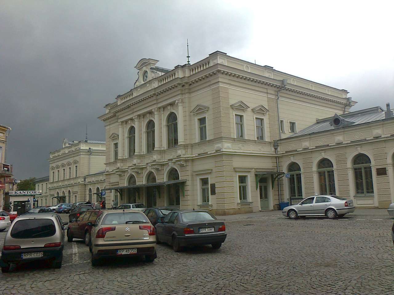 PKP Σιδηροδρομικός σταθμός Przemyśl παζλ online από φωτογραφία