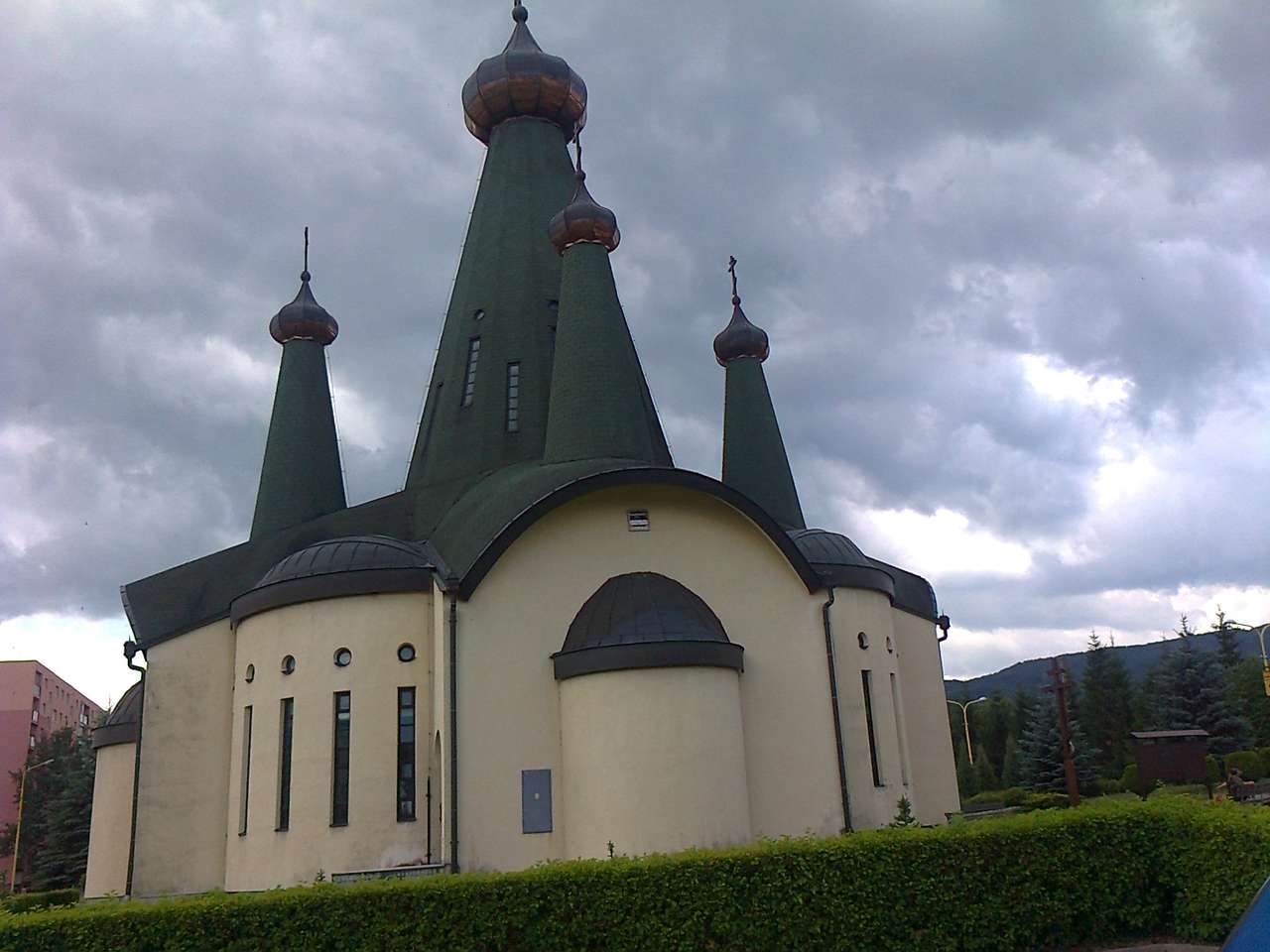 Ortodox kyrka i Svidnik Pussel online
