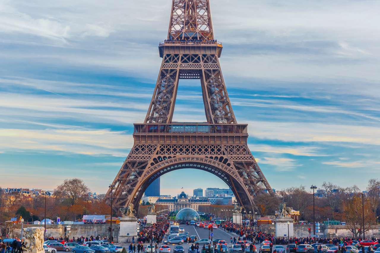 Eiffel tower, Paris puzzle online from photo