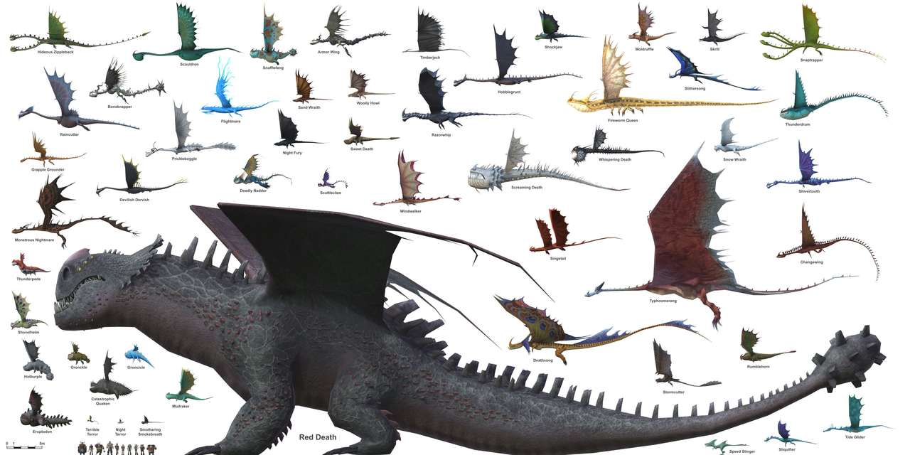 Cum să antrenezi dragonul puzzle online din fotografie