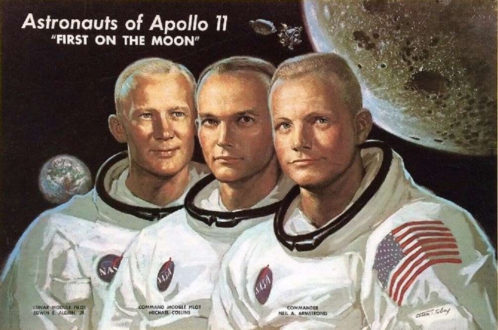 Apollo 11 gefälschte Mondlandung Online-Puzzle