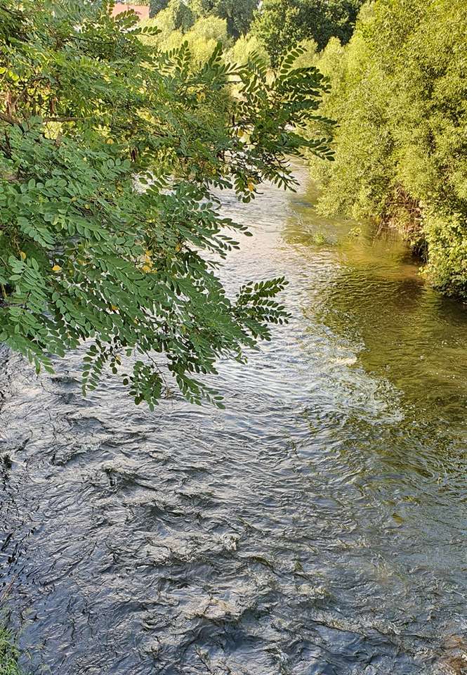 Kwisa River. Online-Puzzle vom Foto