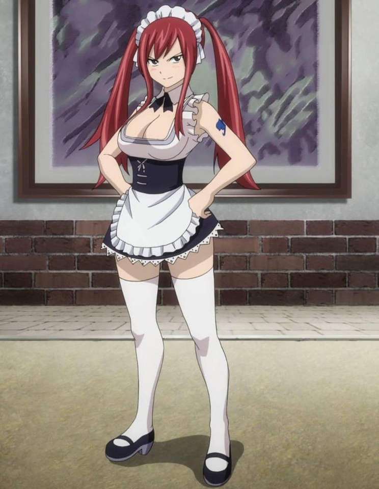 Erza Maid Pussel online