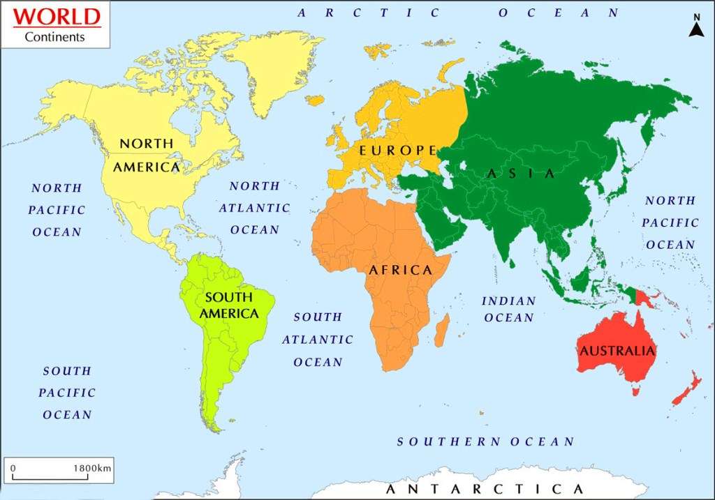 Continents And Oceans Puzzle EPuzzle Photo Puzzle
