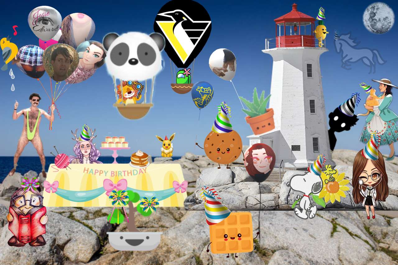 Lighthouse Island Ziua de naștere Basy puzzle online