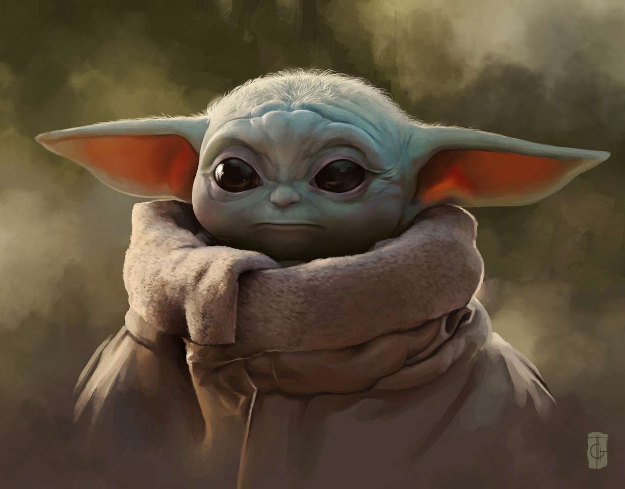 Baby Yoda online puzzle