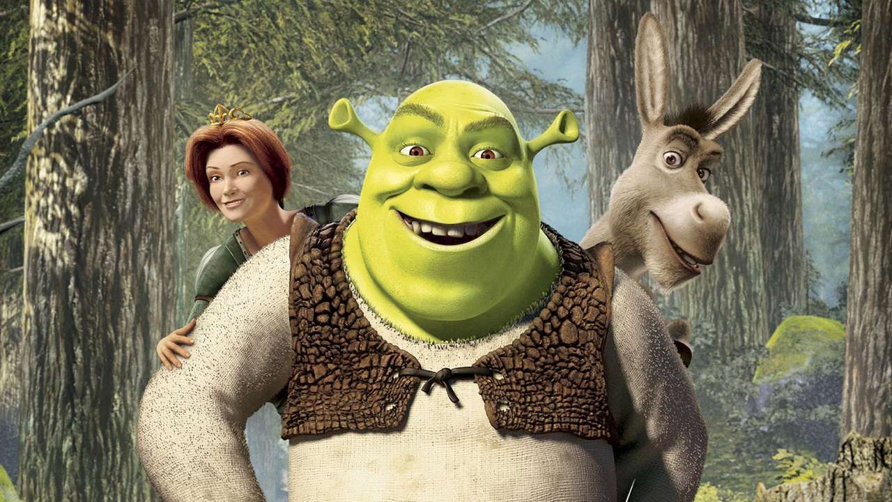Shrek is love puzzle online from photo