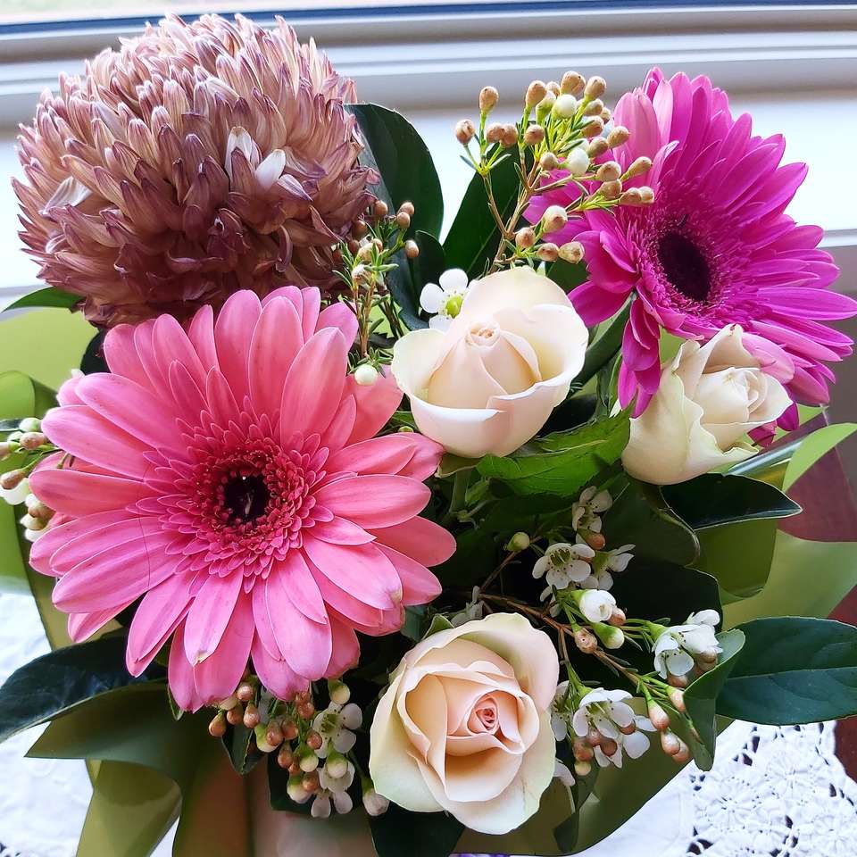 Pink Posy. puzzle online