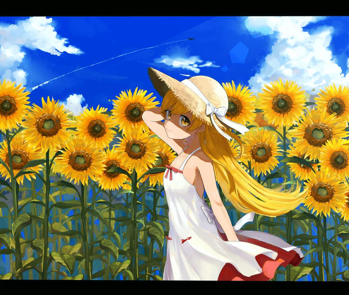 Shinobu-Sonnenblume. Online-Puzzle