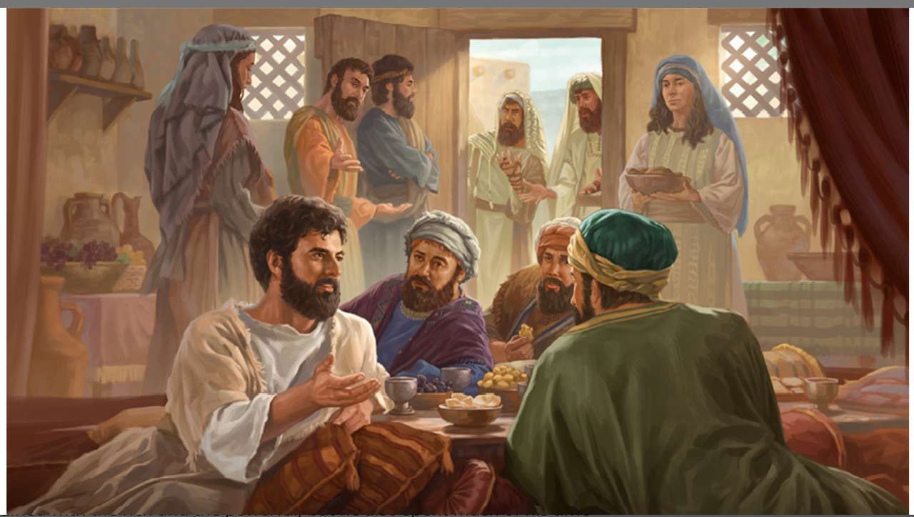 Jesús enseñando rompecabezas en línea