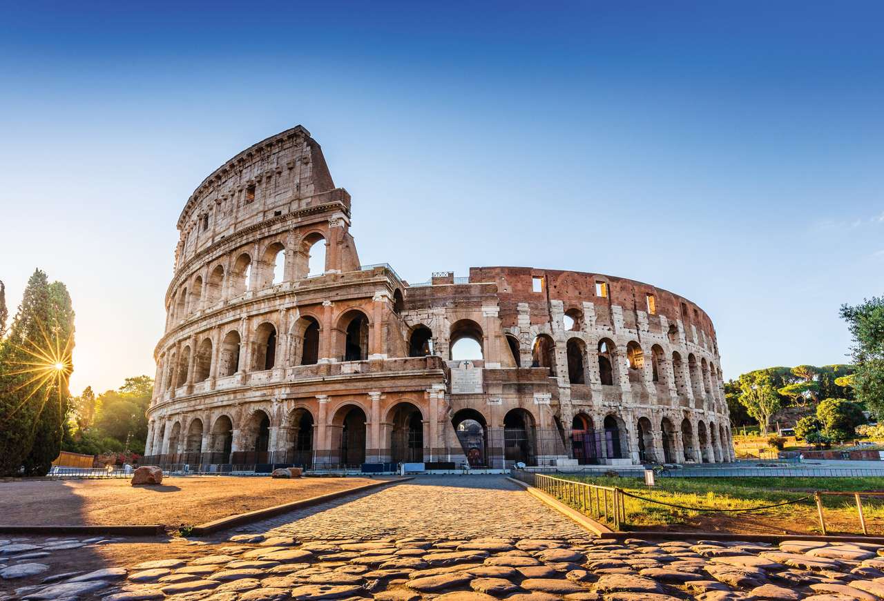 The Colosseum puzzle online from photo