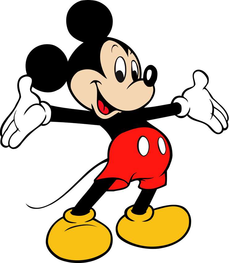 Mickey egér puzzle online fotóról