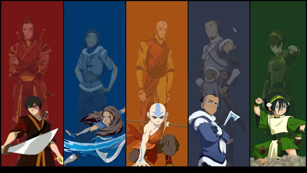 Avatar l'ultimo airbender puzzle online