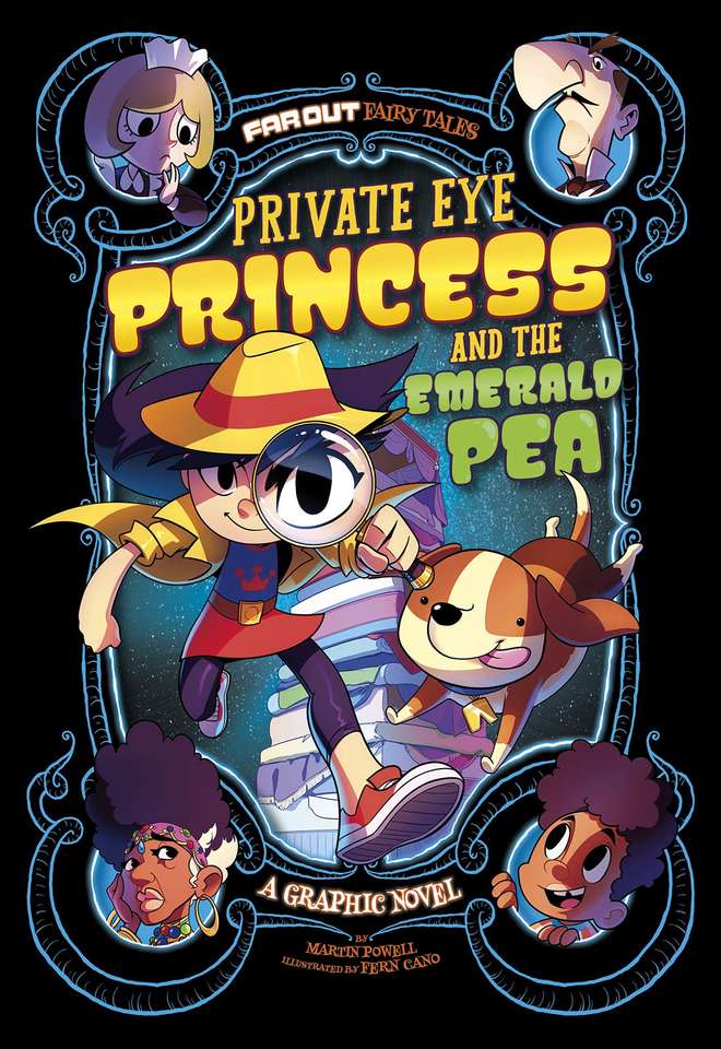 Private Eye Princess puzzle online from photo