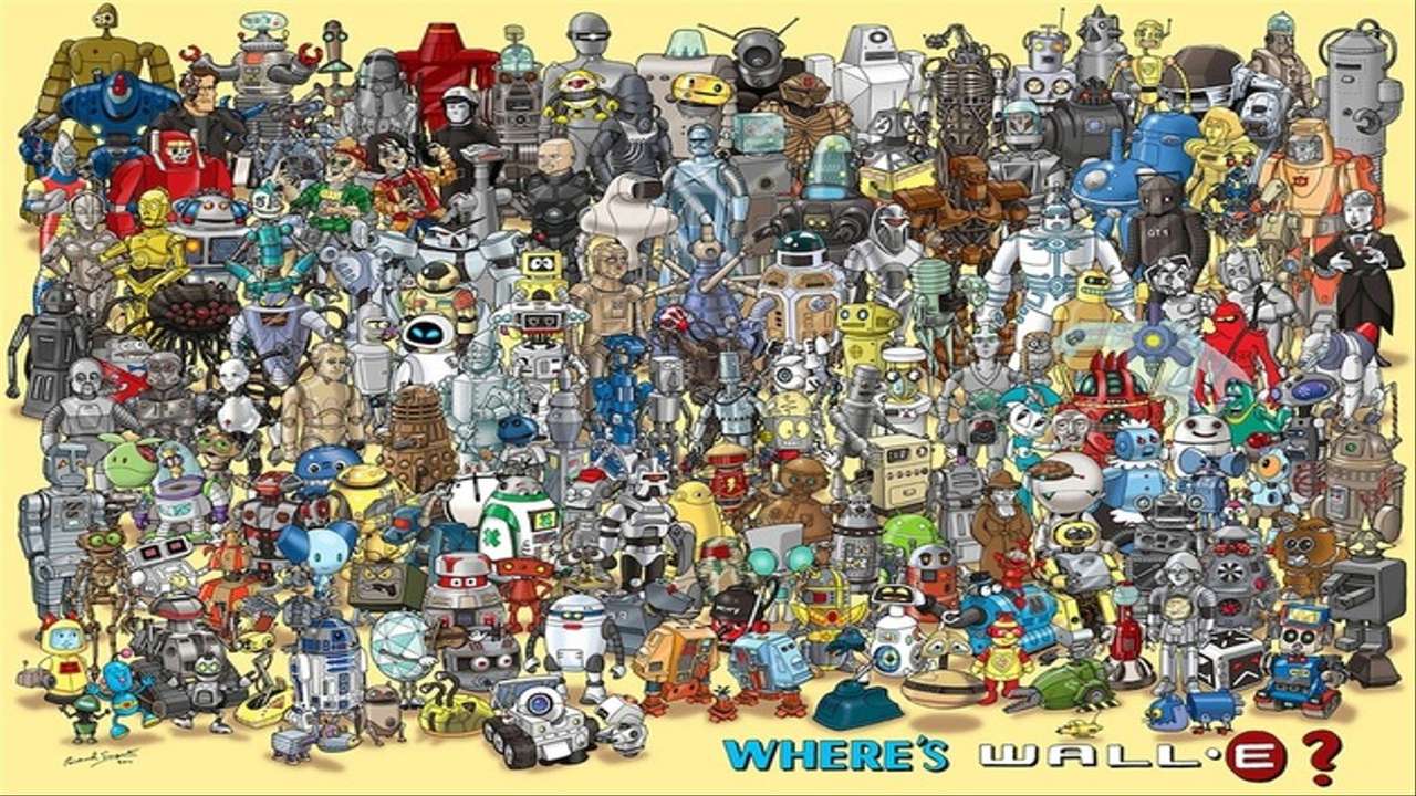 Find Wall-E puzzle online from photo