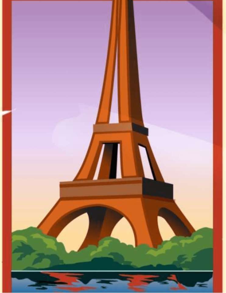 Puzzle Tower puzzle online from photo