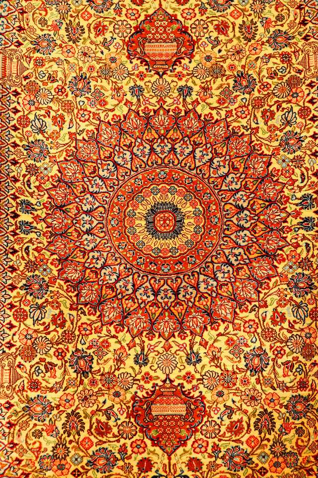Tapetes persas (tapetes e tapetes iranianos) puzzle online a partir de fotografia