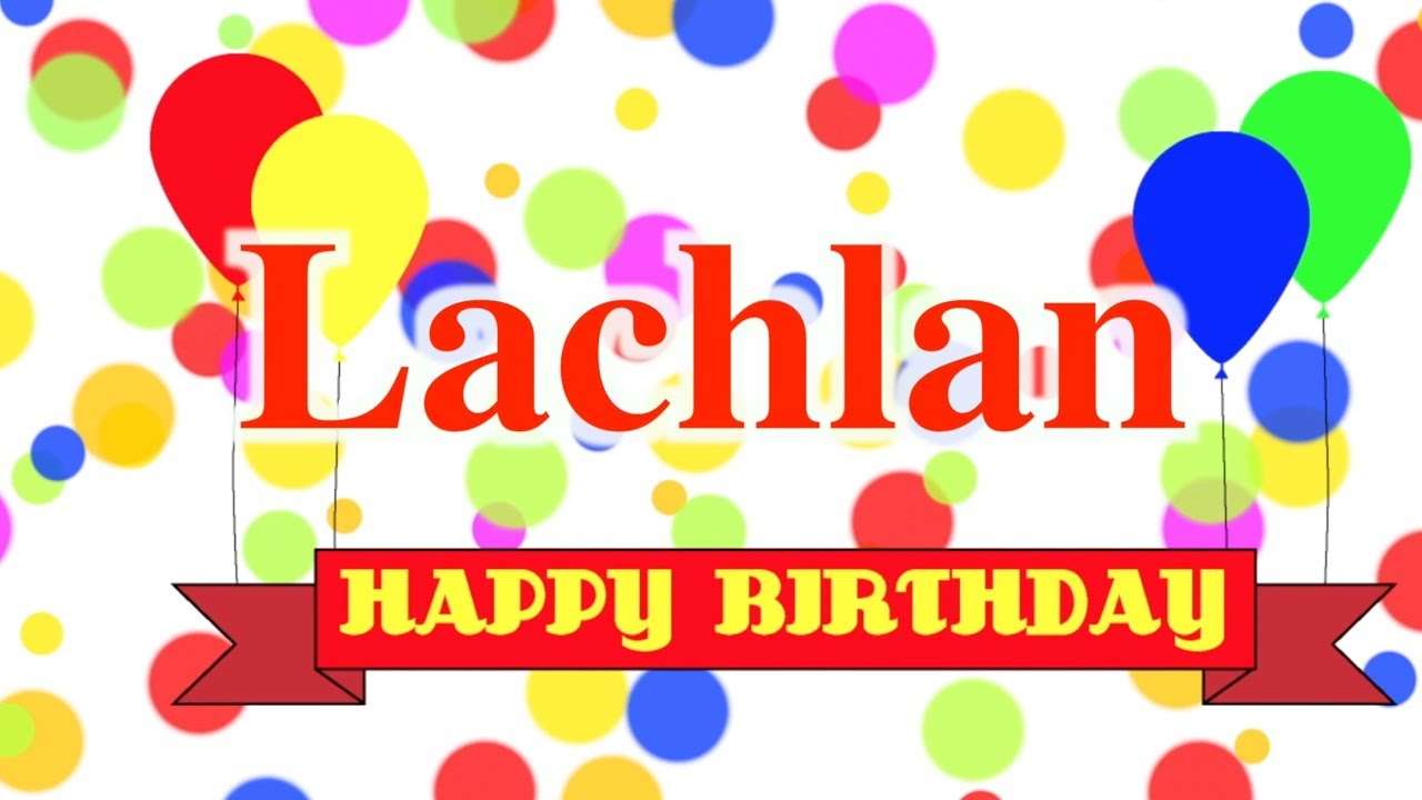 Lachlan Party 1 pussel online från foto
