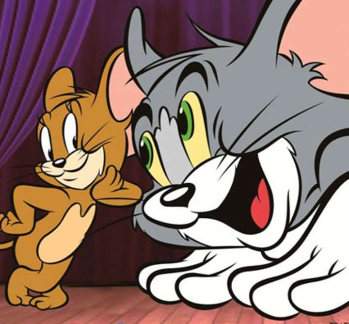 Tom a Jerry. online puzzle