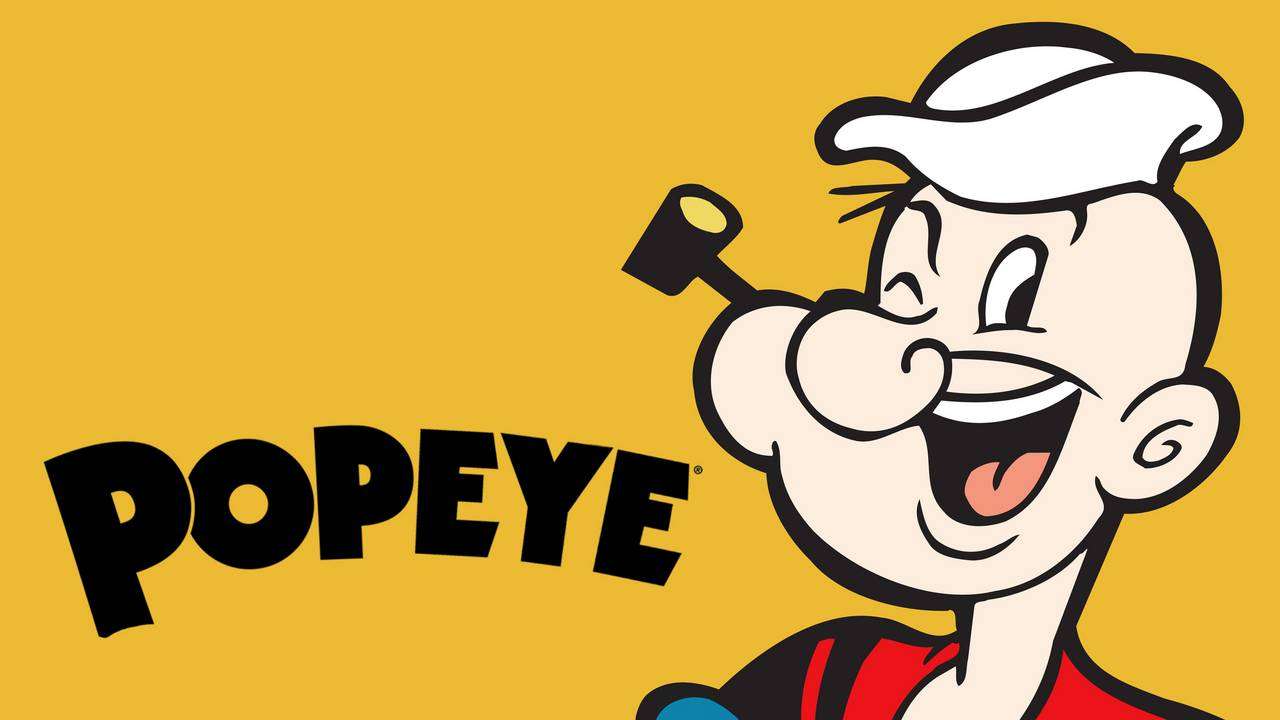 Text Popeye puzzle online din fotografie