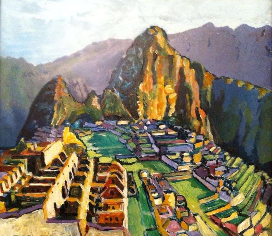Перу Мачу Пикчу онлайн пъзел от снимка