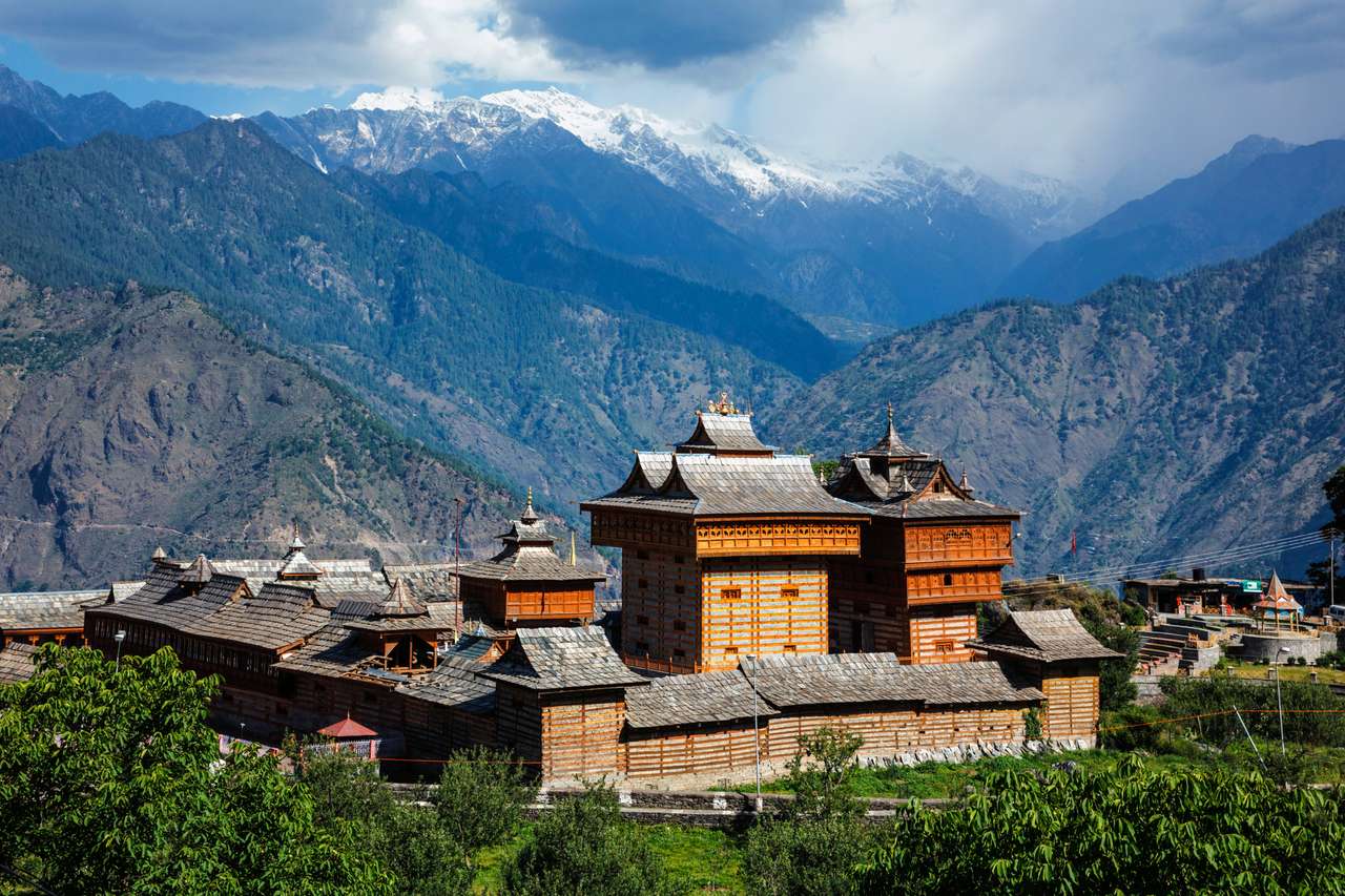 Tempio di Bhimakali, Sarahan, Himachal Pradesh puzzle online