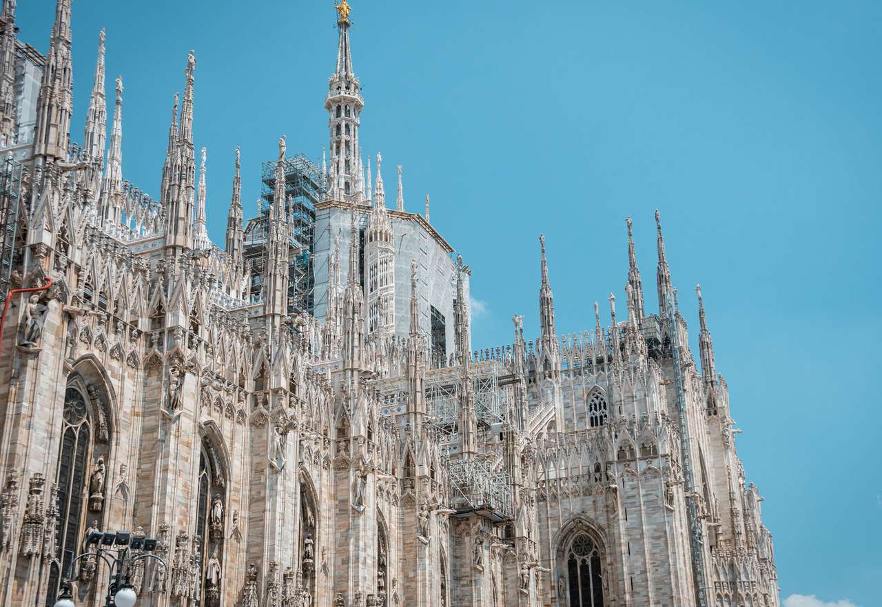 Catedrala din Milano. puzzle online
