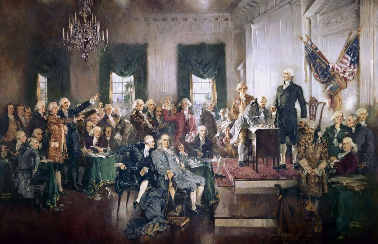 Signing of the Declaration online puzzle
