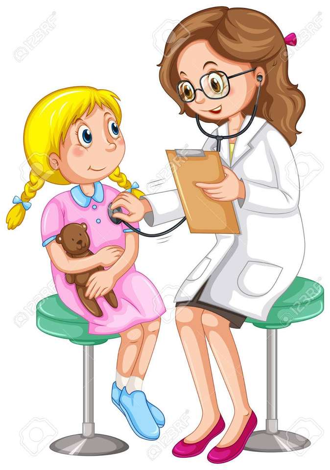 Doctor for children online puzzle