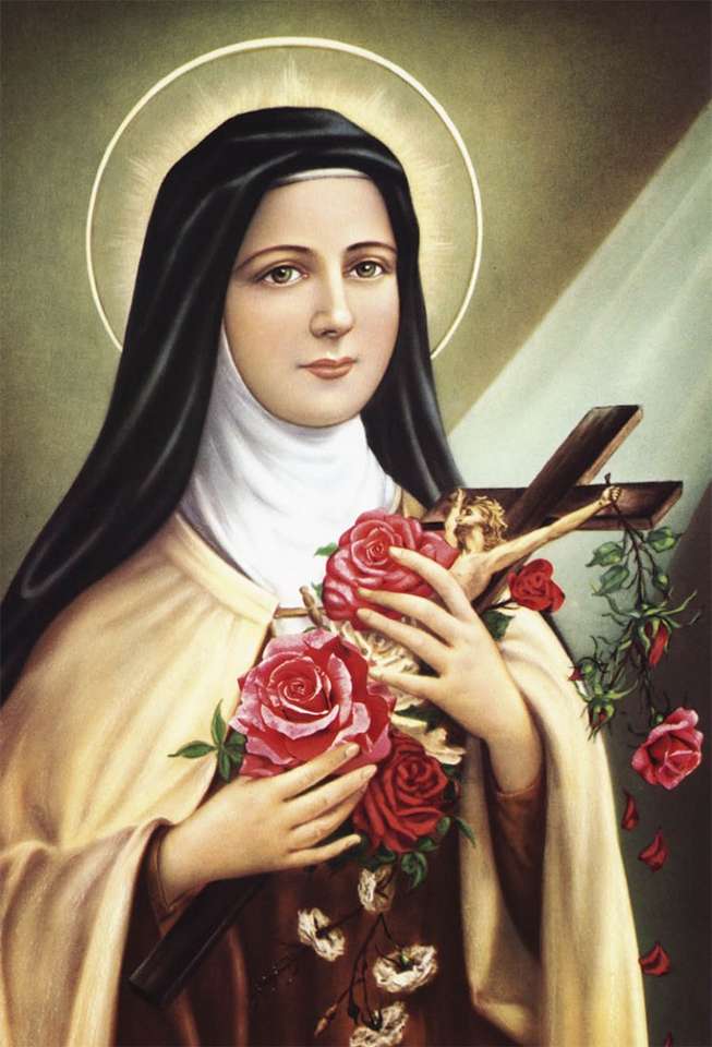 St Therese av Lisieux Pussel online