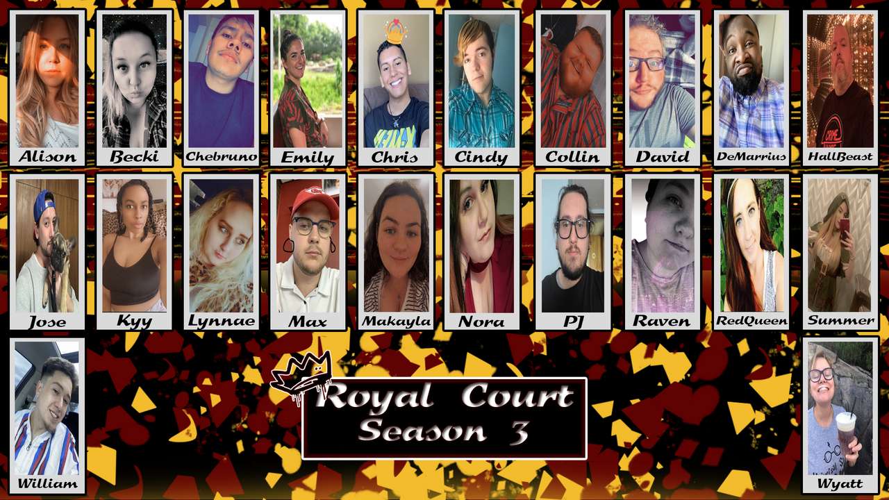 Royal Court Seizoen 3 puzzel van foto