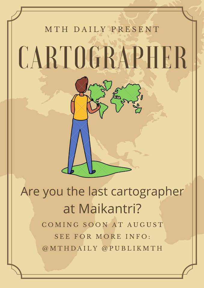 Cartographer puzzle online from photo