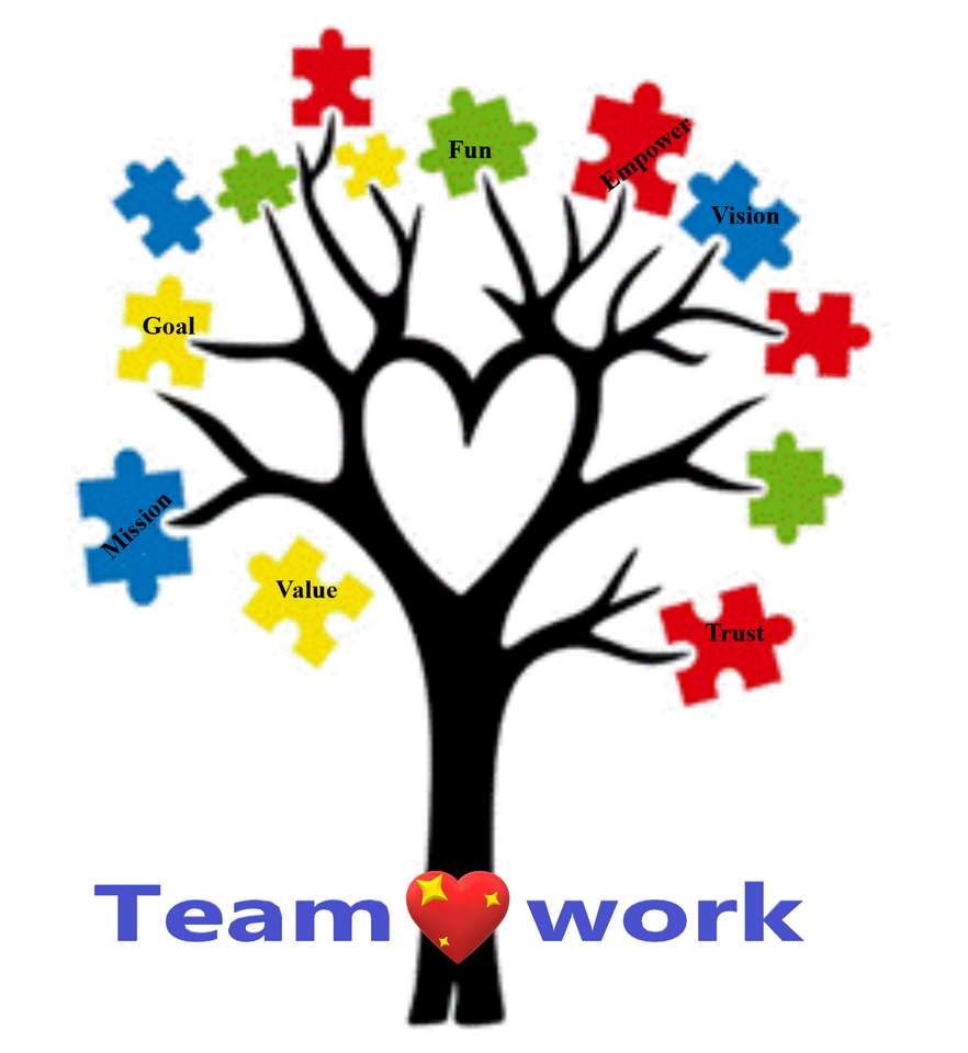 Teamwork online puzzle
