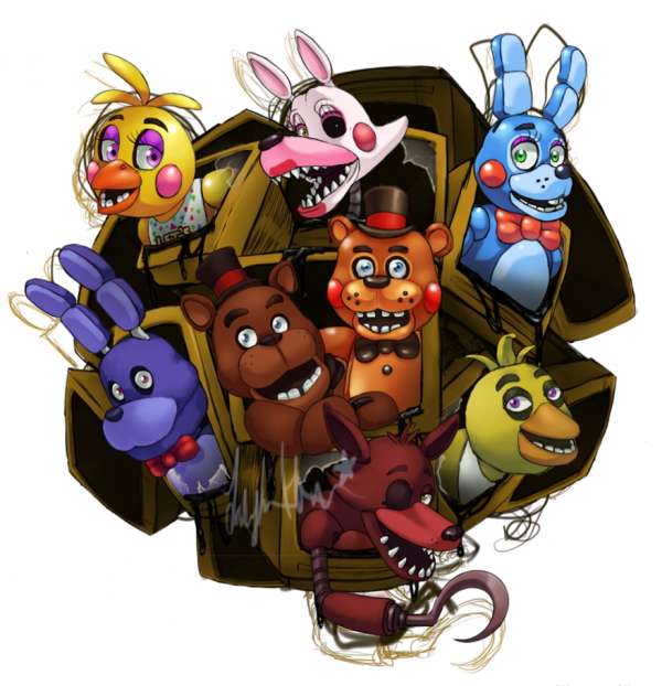 Five Nights at Freddy's online puzzle