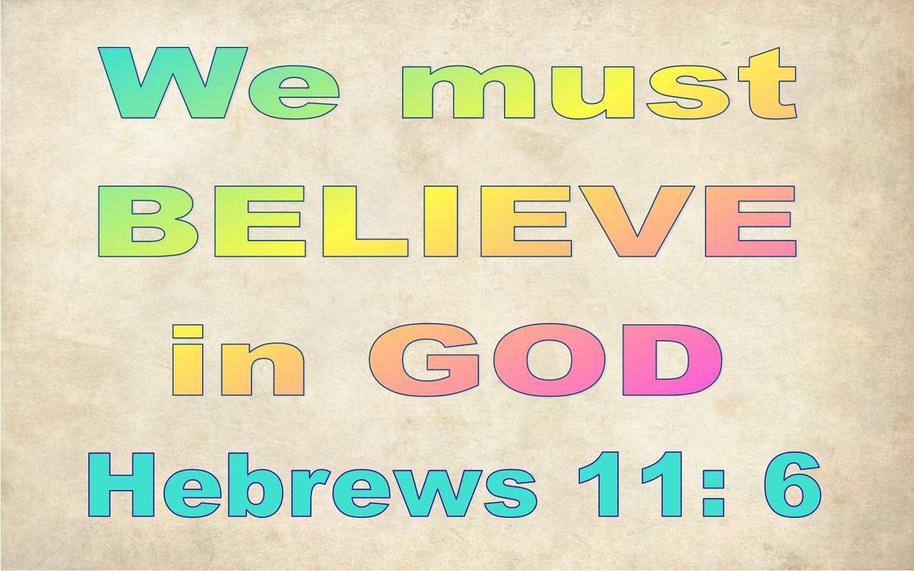 Believe-Faith puzzle online from photo